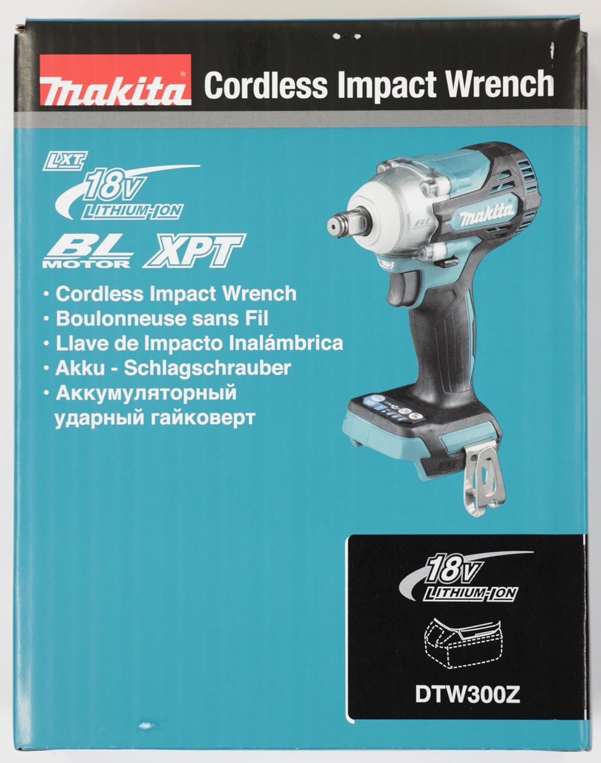 Makita DTW300Z 18V Brushless Impact Wrench β LXT Compact, Bare Unit