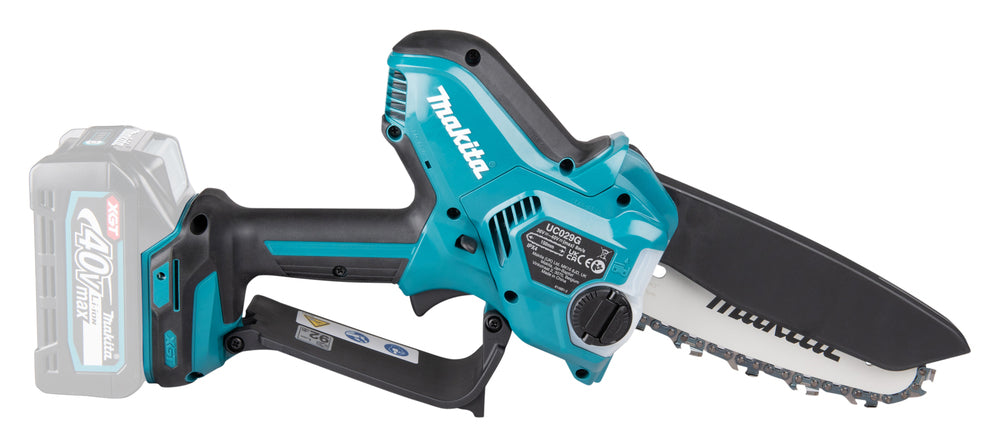Makita UC029GZ 40V XGT Cordless Brushless Chainsaw β 6" Bar, Bare Unit
